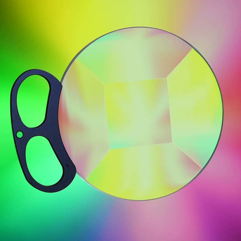 Lighting Effect In Photography - 150mm Handheld Prism Filter Vortex Swirl