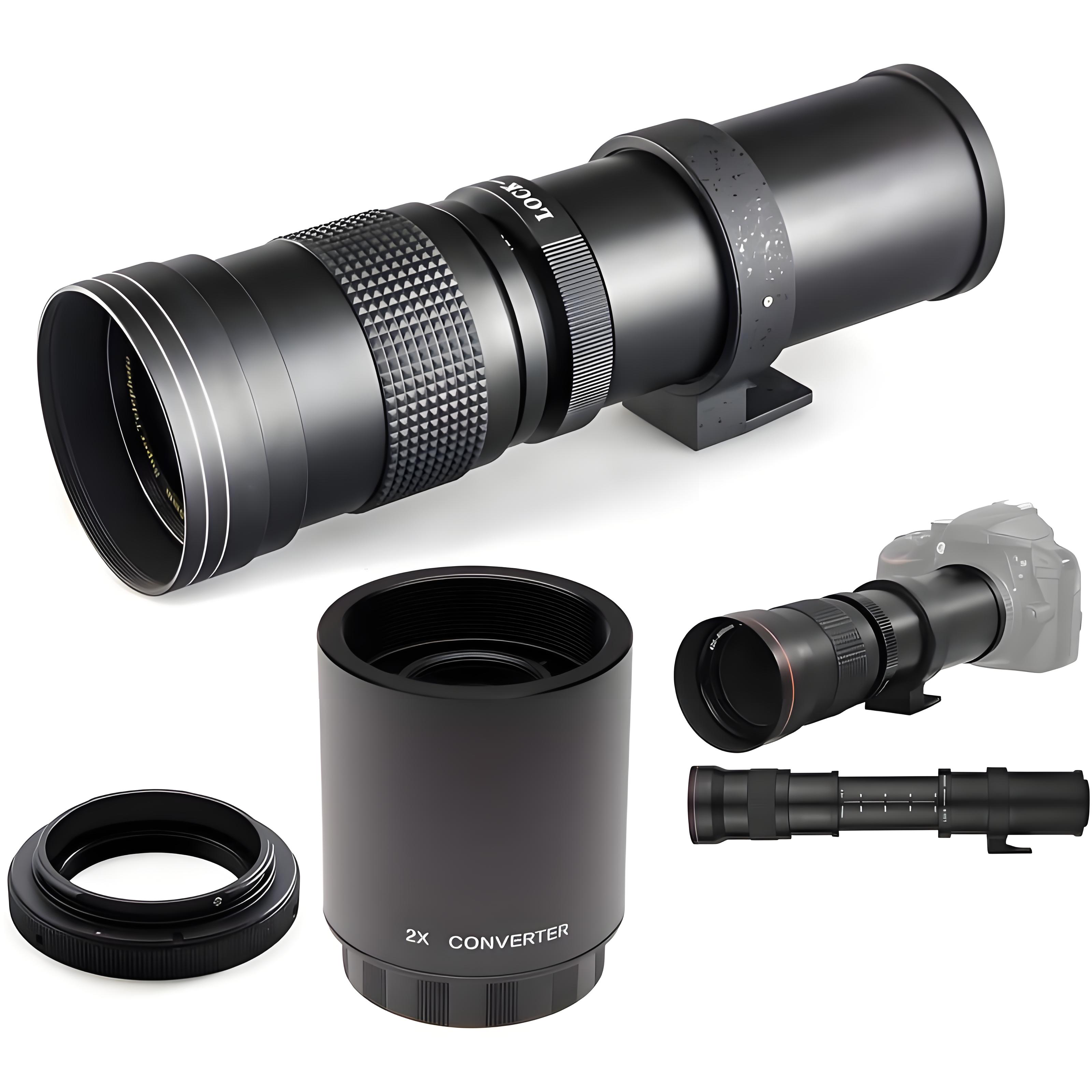Macro Photography Lighting Kit - 420-1600mm F8.3 Full-Frame Medium-Telephoto Zoon Lens