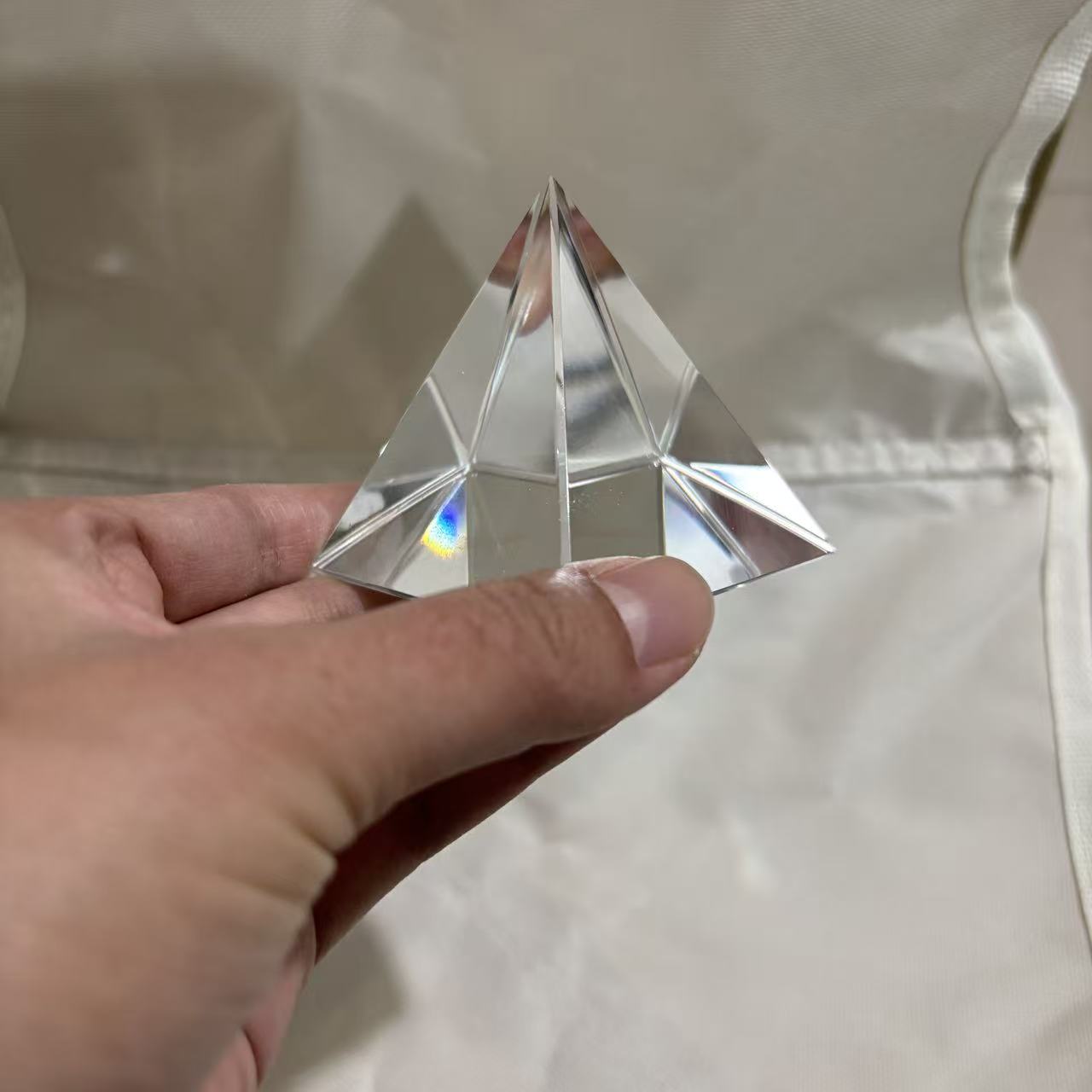 40mm/60mm Quadrangular Pyramid - Photography Lighting Test 评论和价格