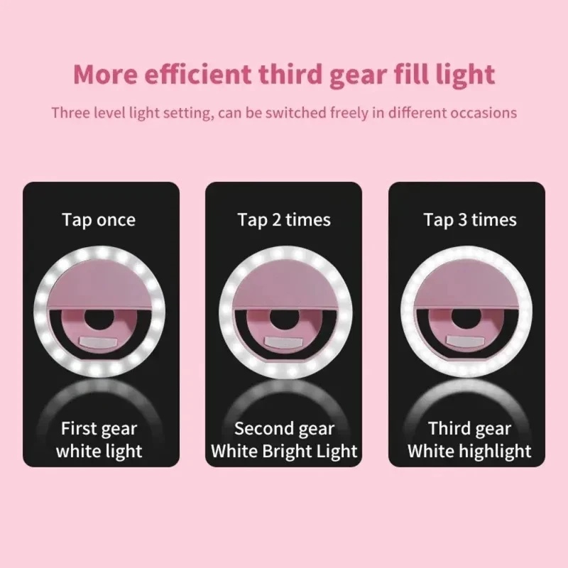 1-4pcs LED Selfie Ring Fill Li - Photography Lighting Continuous 评论和价格