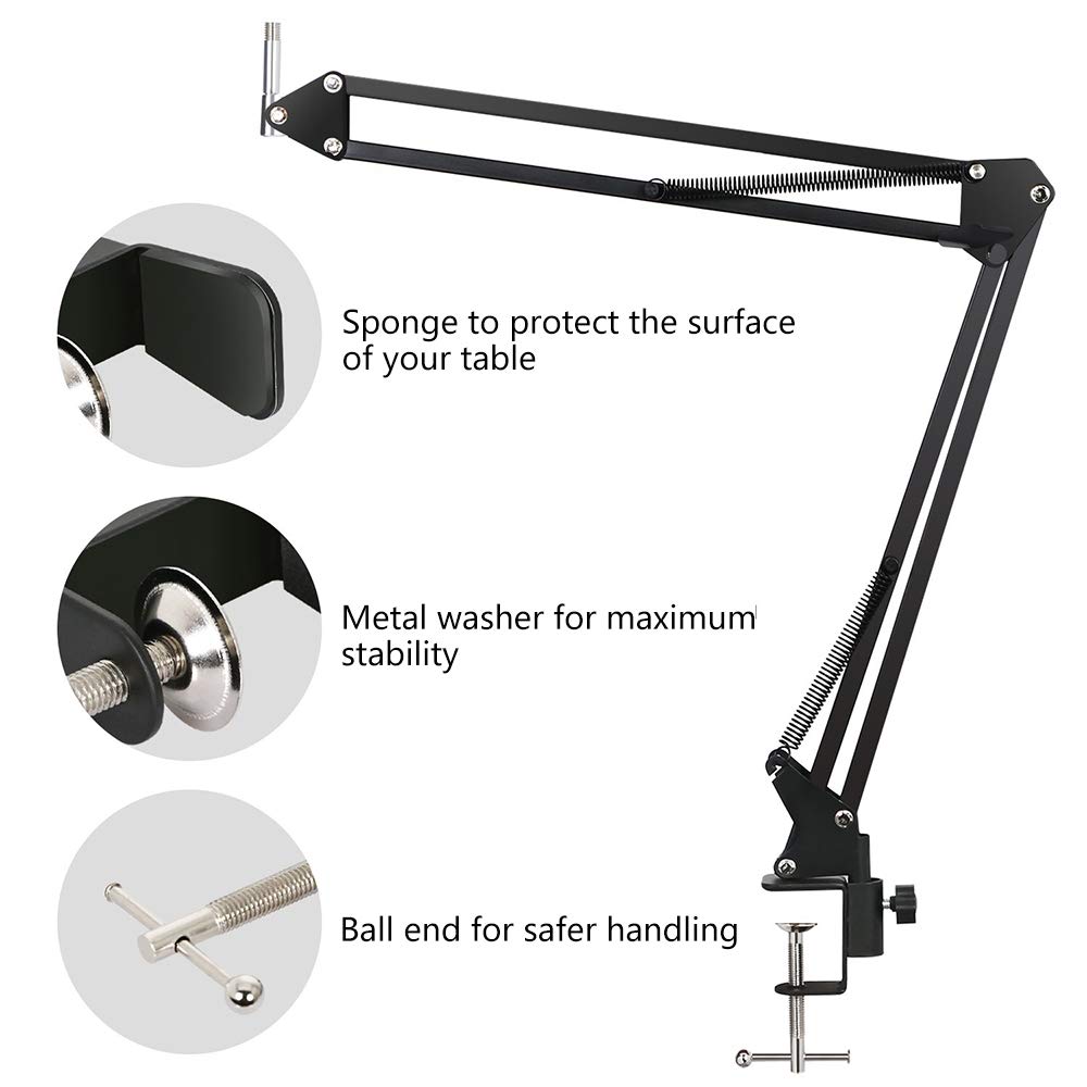 NB 35 Microphone Suspension Ar - Boom Arm Stand 评论和价格