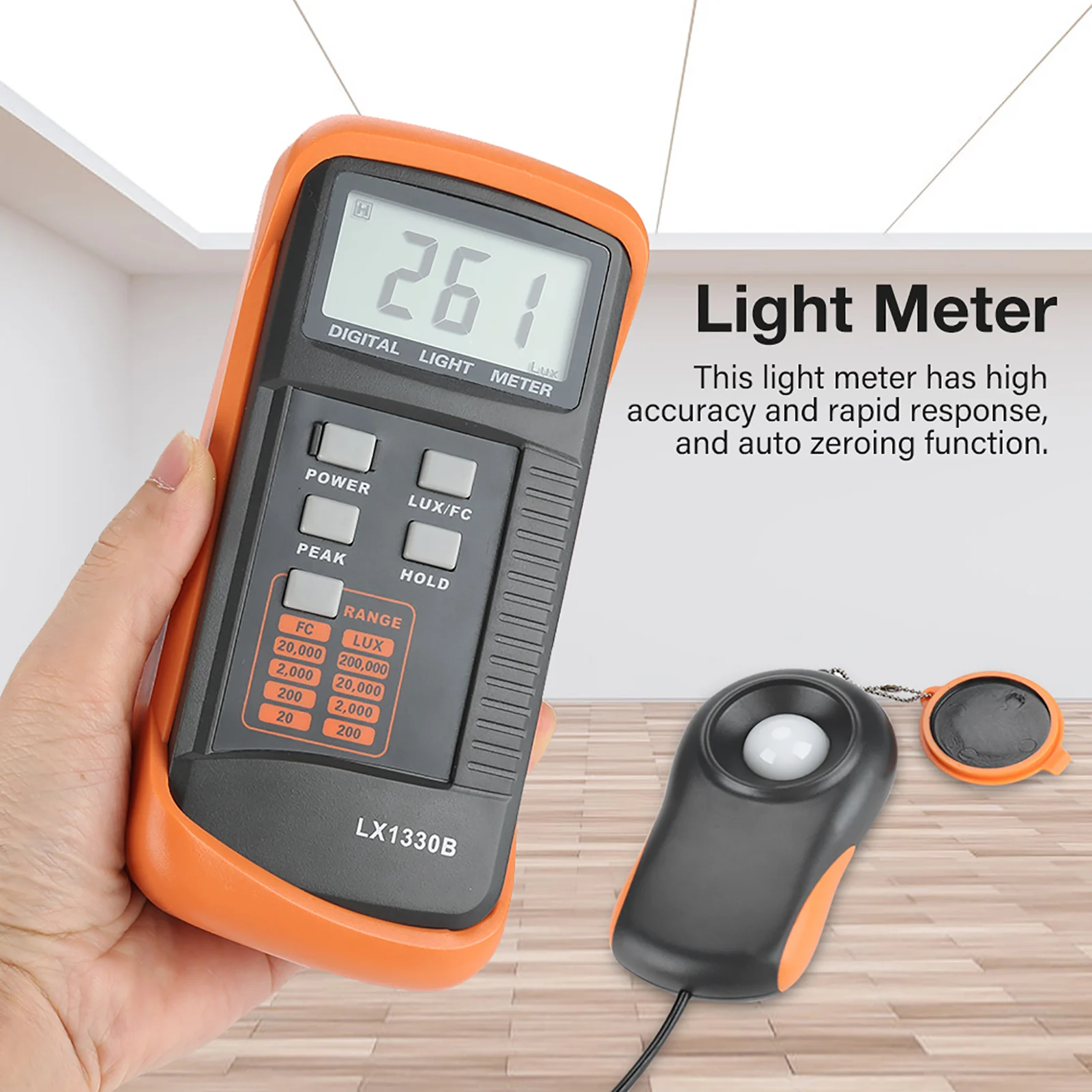 LX1330B Digital Lux Meter 0-20 - Photography Lighting Test 评论和价格