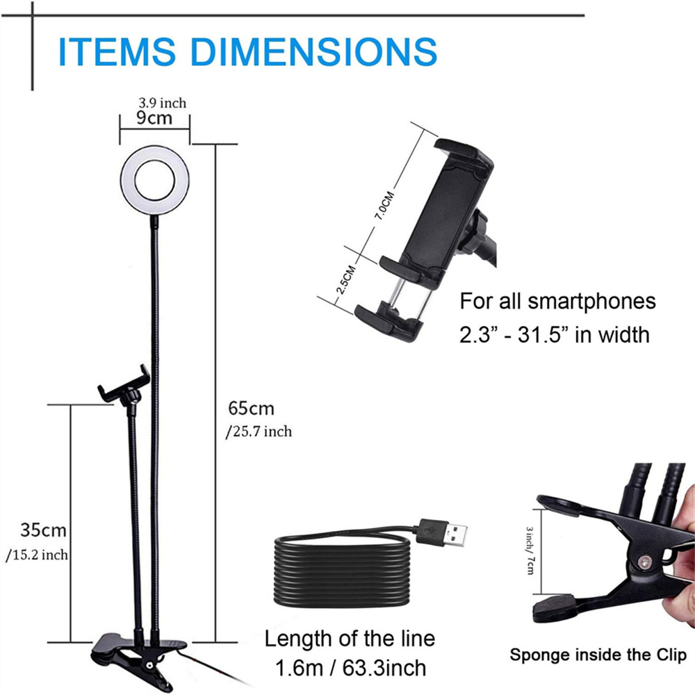 Universal Flexible Mobile Phon - Photography Lighting Continuous 评论和价格