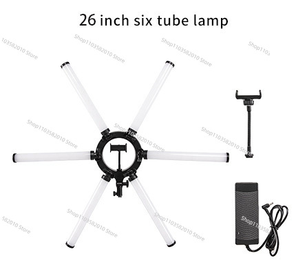 New 26 inch six tube live fill - Photography Lighting Color 评论和价格