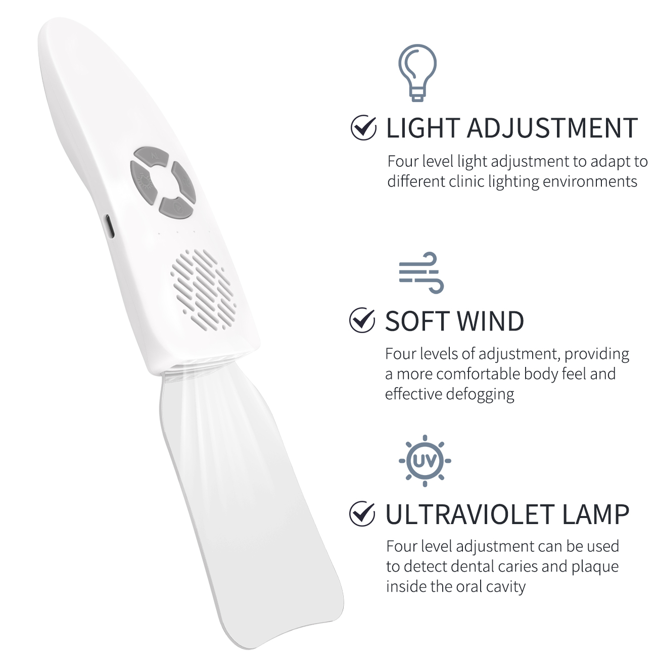 Dental Anti-Fog Mirrors Kit Mi - Photography Lighting Led 评论和价格