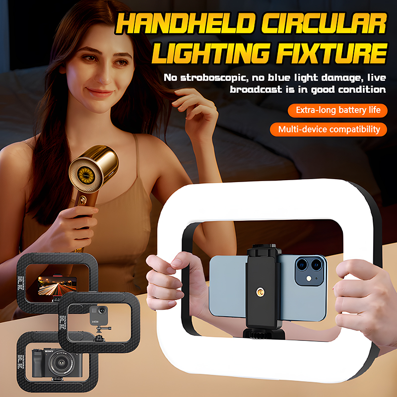 Roreta Handheld Ring LED Recha - Photography Artificial Lighting 评论和价格