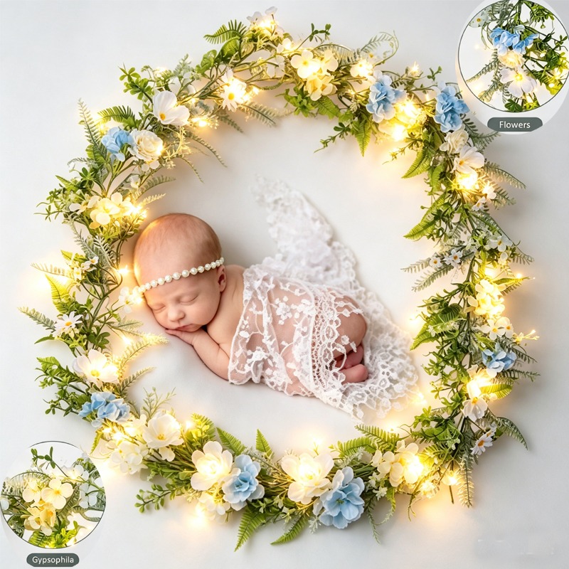 LED Artificial Peony Daisy Vin - Photography Artificial Lighting 评论和价格