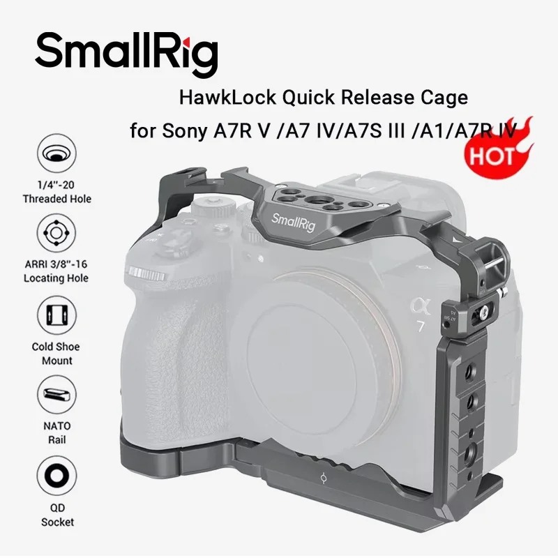 SmallRig 4481 HawkLock Quick R - Sony Camera A7 Iv 评论和价格