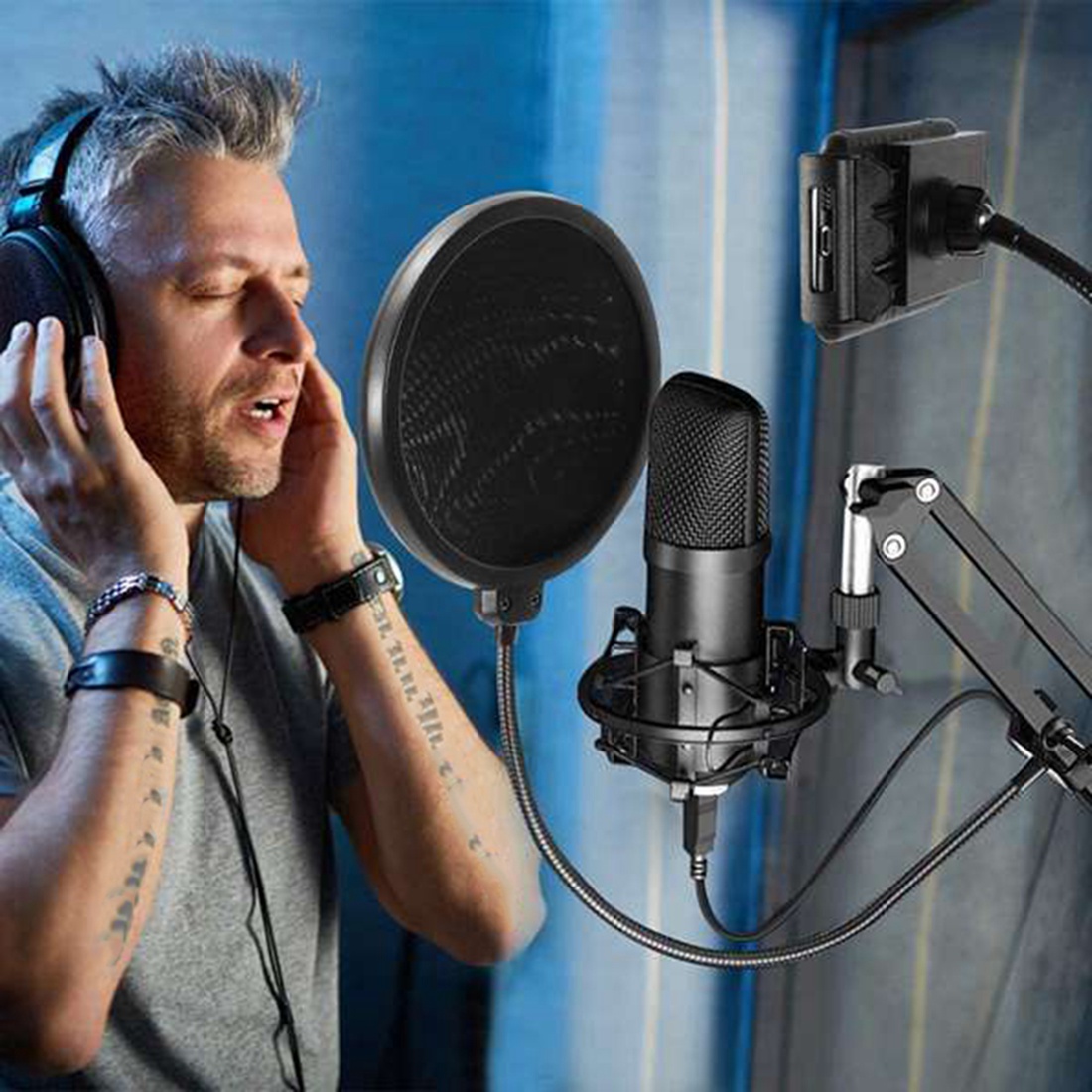 NALFI-Microphone Stand,Adjusta - Boom Arm Stand 评论和价格