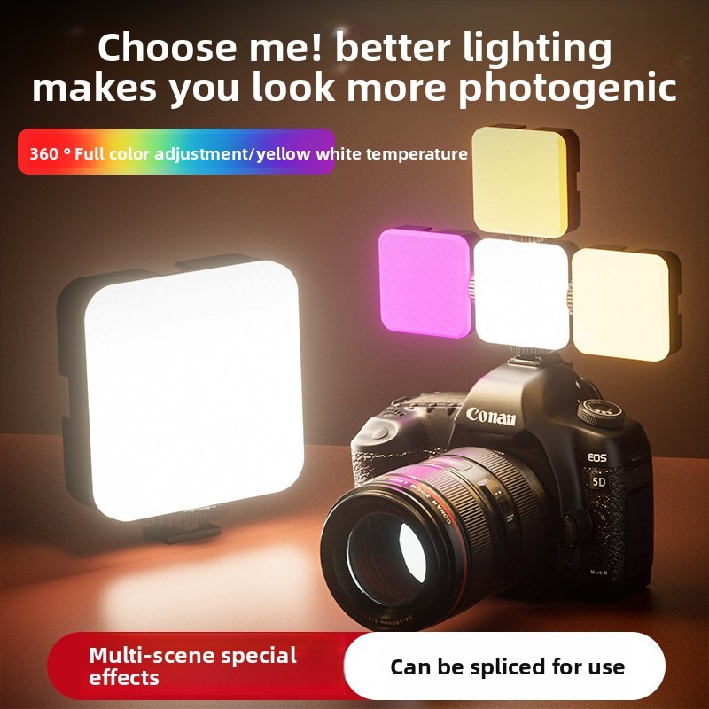 RGB Pocket Light Outdoor Photo - Photography Lighting Color 评论和价格