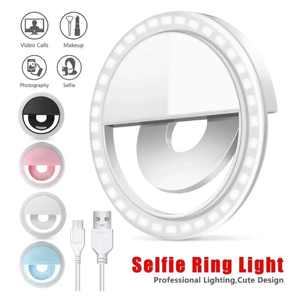 LED Selfie Ring Light Mobile P - Photography Lighting Continuous 评论和价格