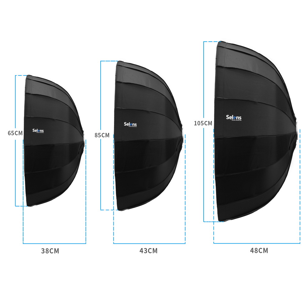 Selens Diffuser Reflector Para - Photography Lighting Beauty Dish 评论和价格