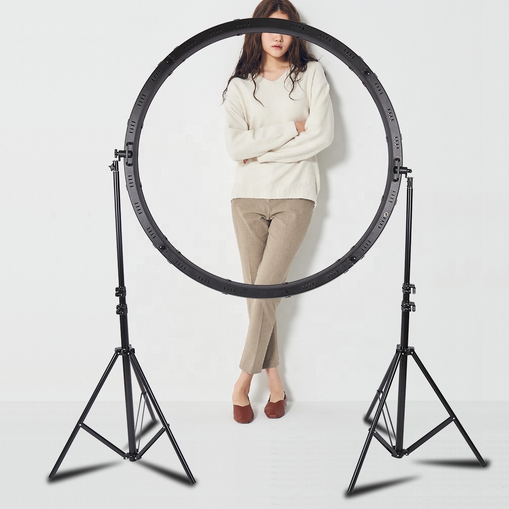 120W LED Ring Light Wire Contr - Photography Lighting For Studio 评论和价格