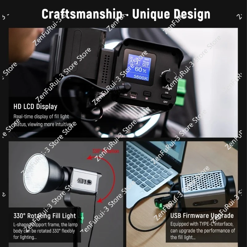 Ninja 300 80W LED Continuous V - Photography Lighting Continuous 评论和价格