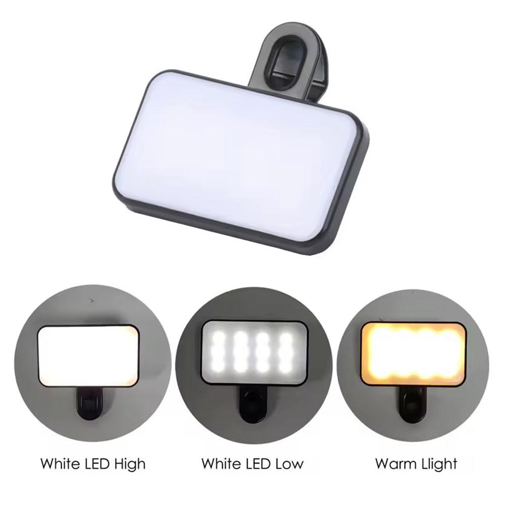 Mini LED Selfie Light 3 Color  - Photography Lighting Color 评论和价格